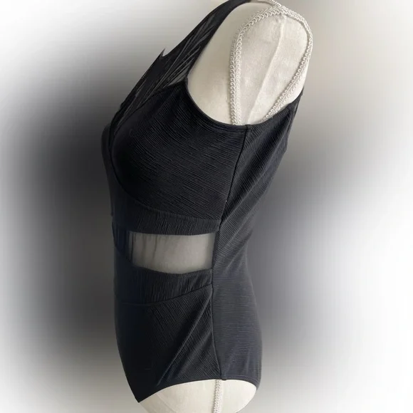 Vintage cut out one piece swimsuit sexy - Picture 3 of 7